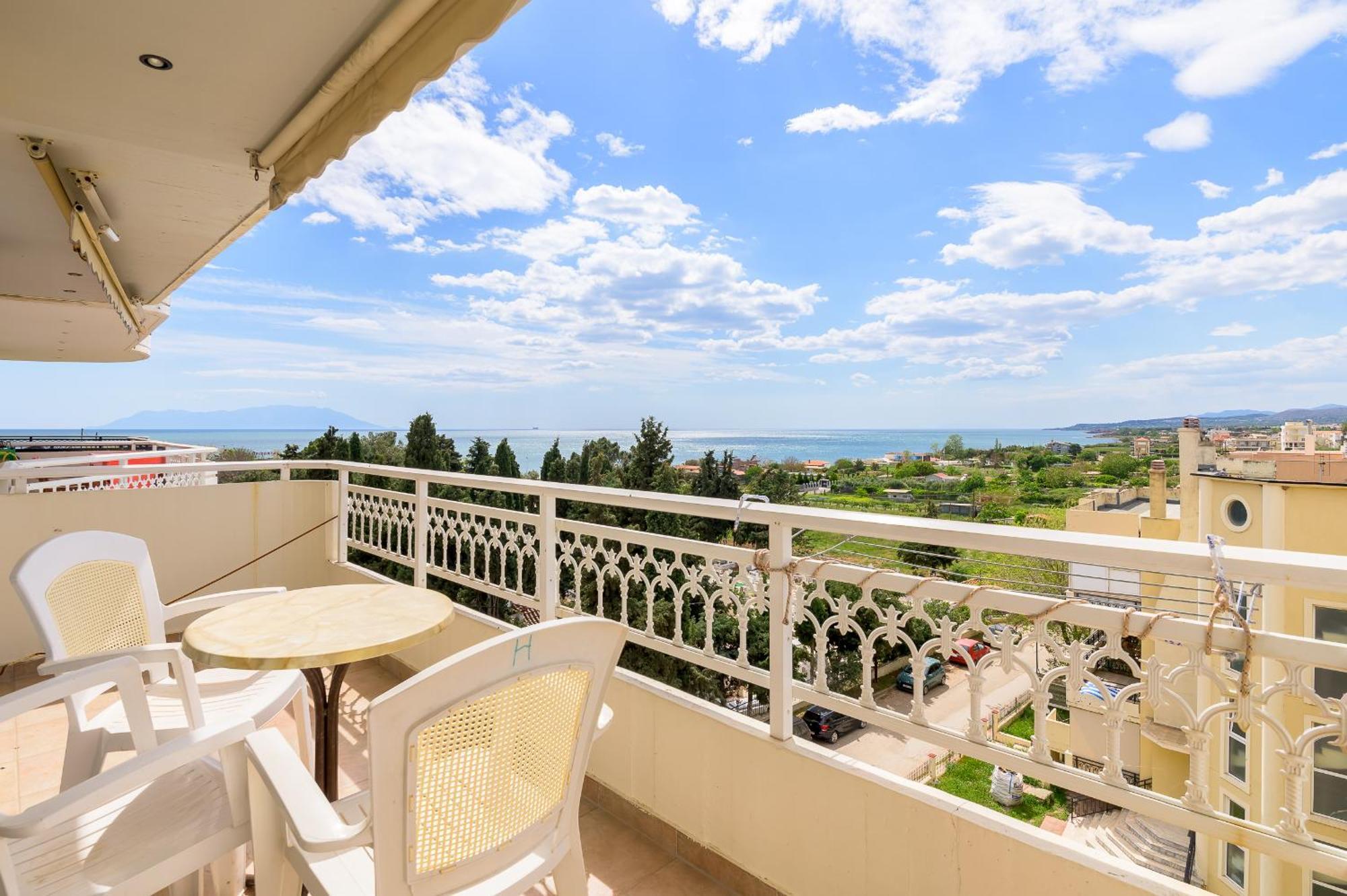 Sea View Apartment Néa Khilí Exteriör bild